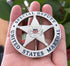 US Marshal Special Deputy Badge Replica Movie Prop